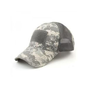 Cam patch military camo baseball trucker cap tactical